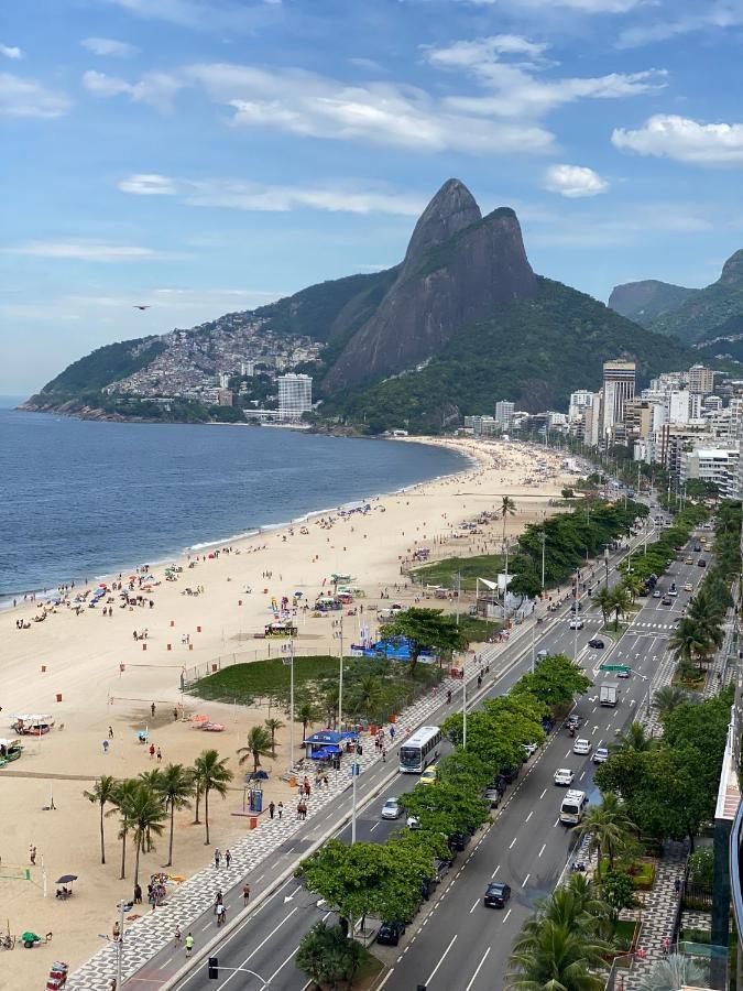 Flat Vieira Souto Vista Mar Daire Rio de Janeiro Dış mekan fotoğraf